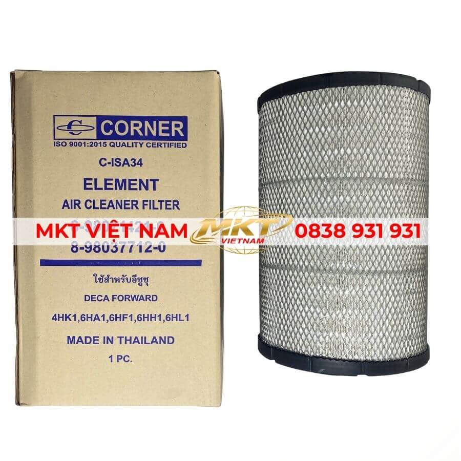 Lọc gió ngoài Isuzu FRR, FVR Corner Thái Lan