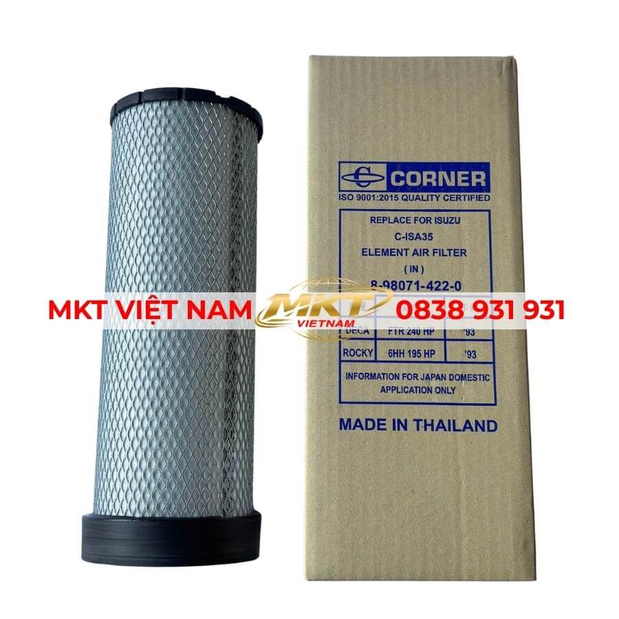 Lọc gió trong Isuzu FRR, FVR Corner Thái Lan