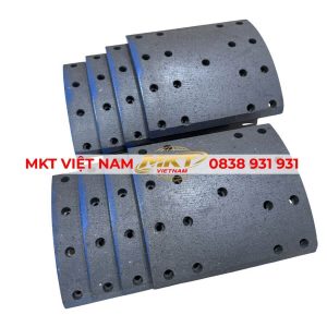 Bộ 8 miếng má phanh tán sau Isuzu FVM 15 tấn