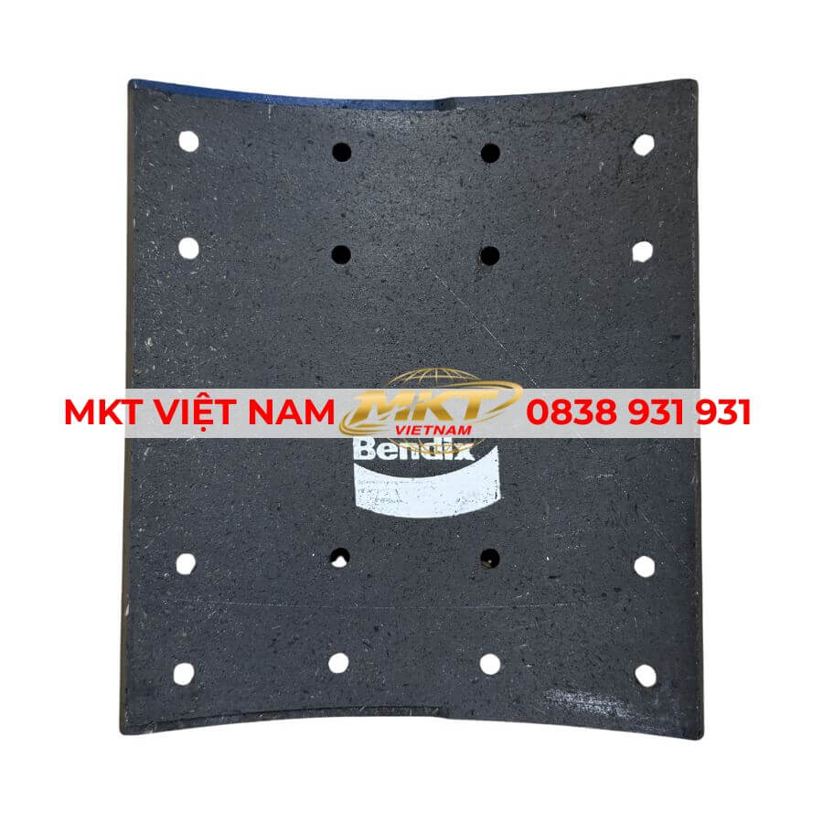 Chi tiết má phanh tán sau FVM 220x16x191
