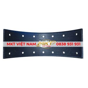 Chi tiết má phanh trước Hino XZU720 100x11.5x301