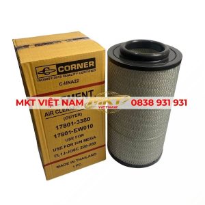Lọc gió Hino 500 FG, FL, FM 17801-3380 Corner Thái Lan