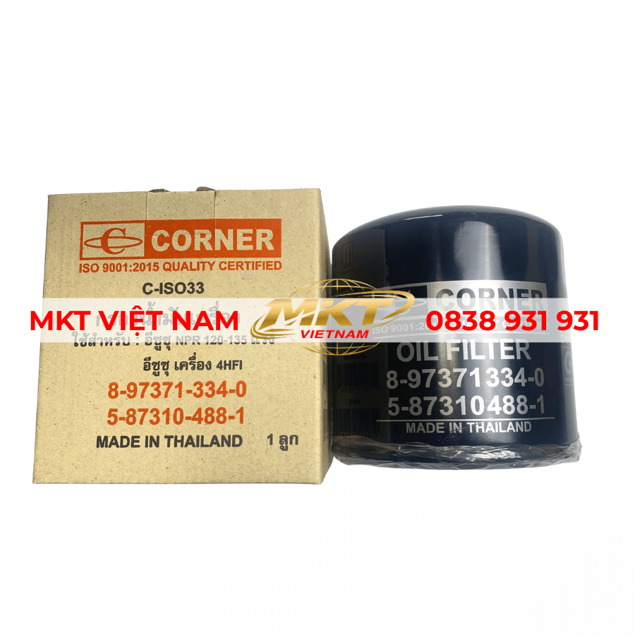 Lọc nhớt Isuzu NQR, FRR, Samco 5.2 Corner Thái Lan