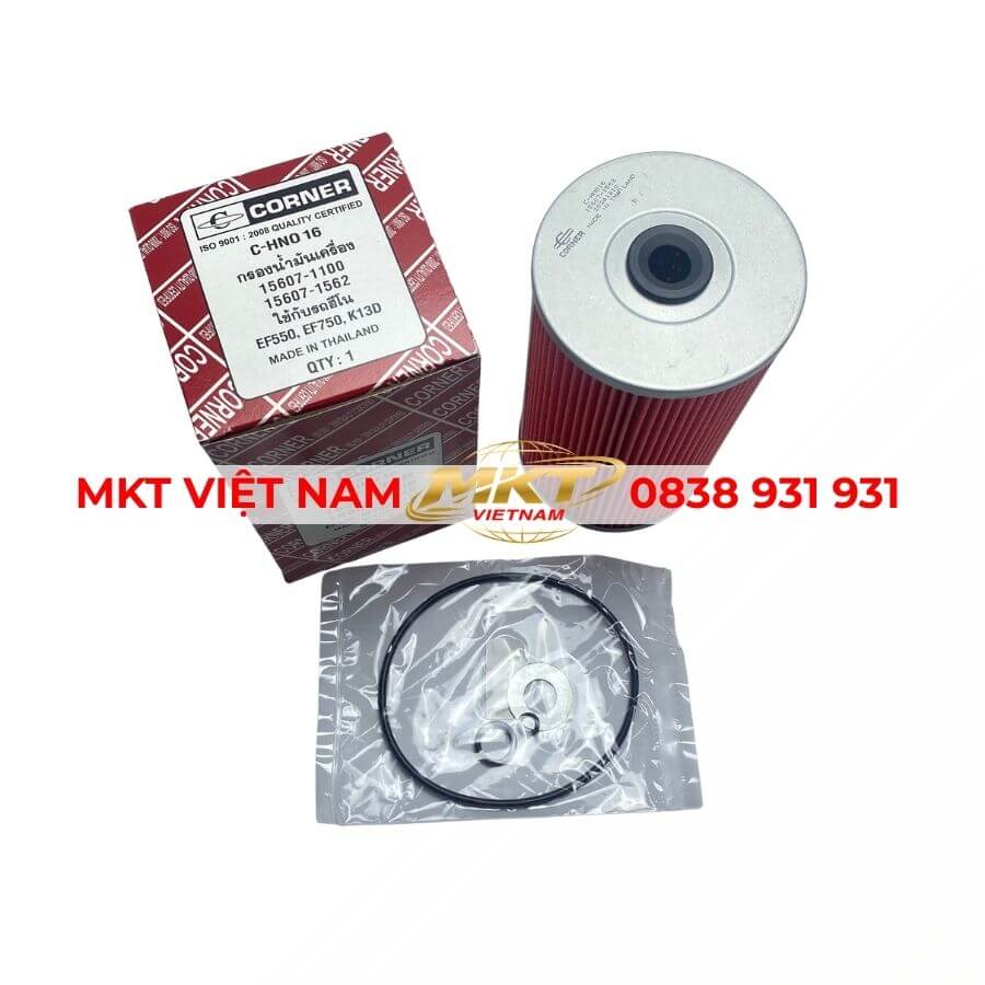 Lọc nhớt Hino 700 15607-2430 Corner Thái Lan