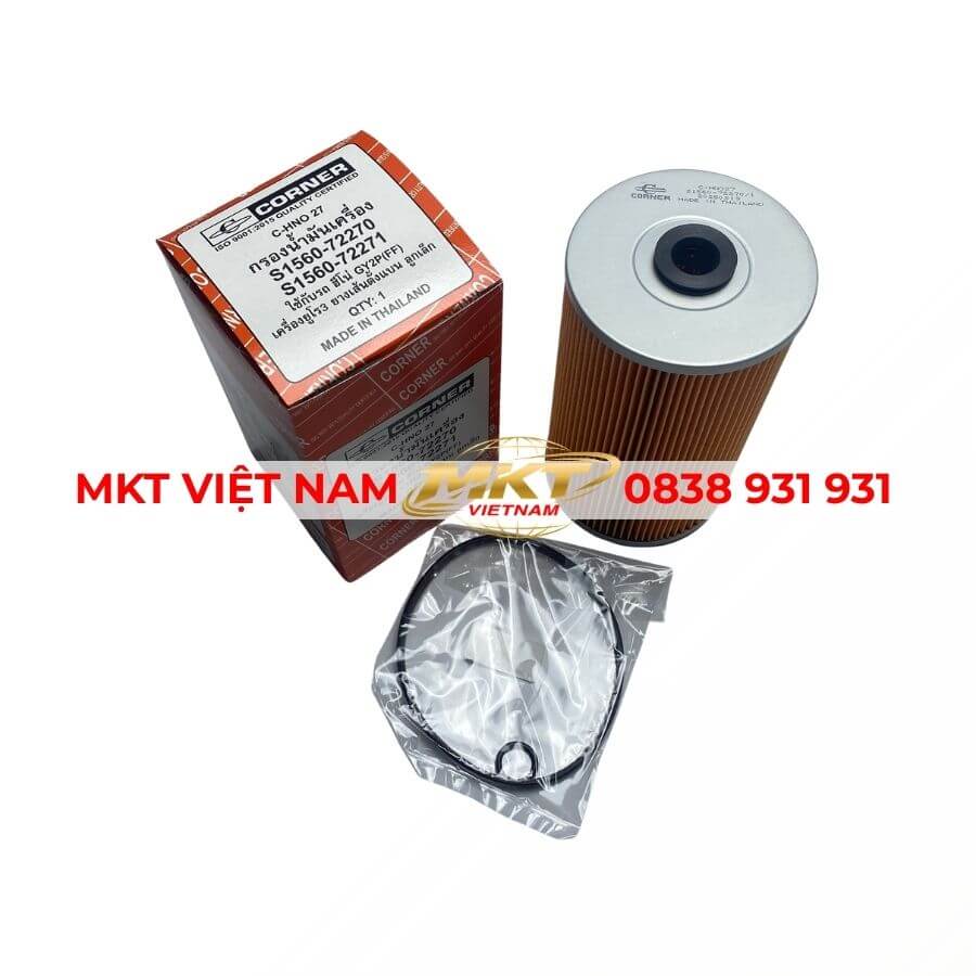 Lọc nhớt Hino 700 15613-EV052 Corner Thái Lan