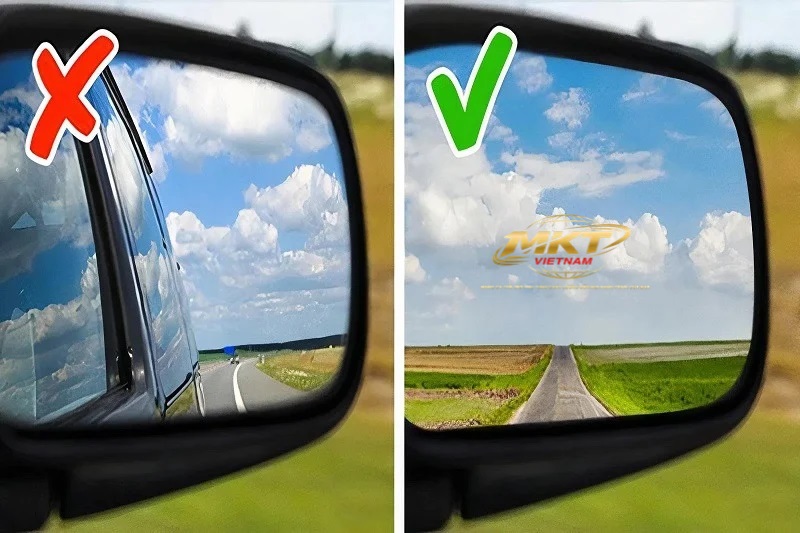 Cách chỉnh gương chiếu hậu xe tải