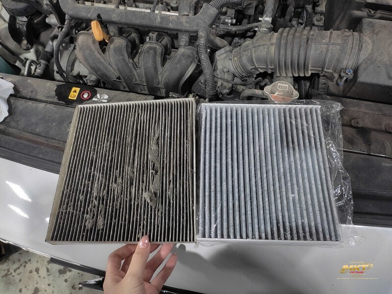 Cách vệ sinh lọc gió điều hòa xe tải