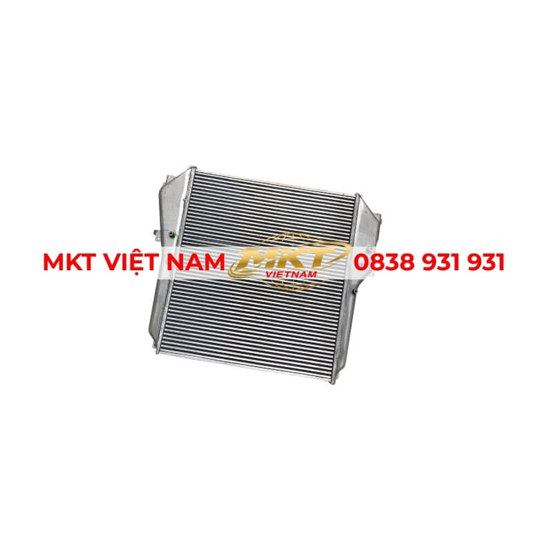 két làm mát khí nạp thay thế cho hino 700 series máy e13c 12.9l