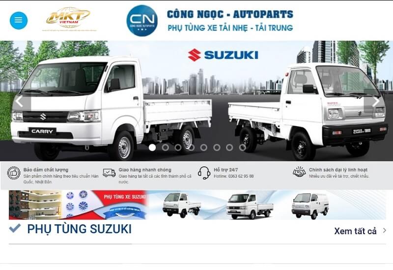 Phụ tùng ô tô CÔNG NGỌC - Địa chỉ phụ tùng Isuzu Hải Phòng