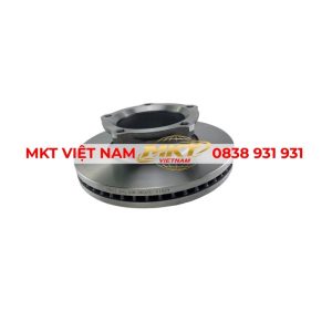đĩa phanh trước thay thế cho hino 300 dutro 1.9-5 tấn