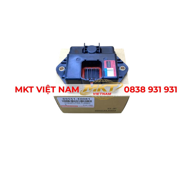 hộp điều khiển turbo Hino 700 E13C J08E mã 89551-E0081