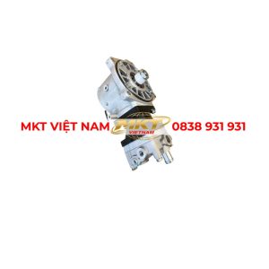 máy nén khí hino 700 lắp trên thân động cơ