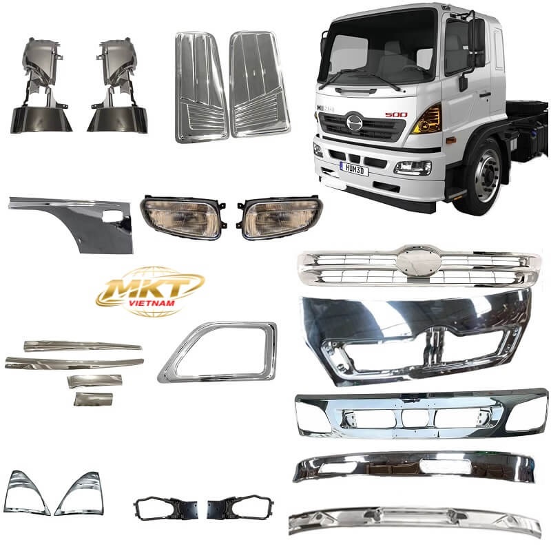 Các dòng phụ tùng xe tải Hino